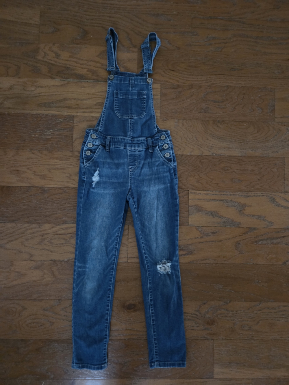 Arizona Jean Company Blue Denim Kids Overalls